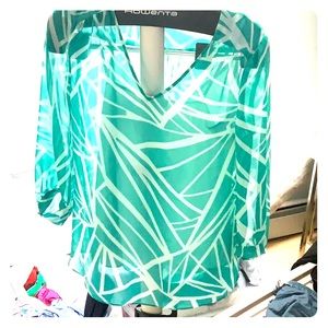 Banana Republic sheer long sleeve